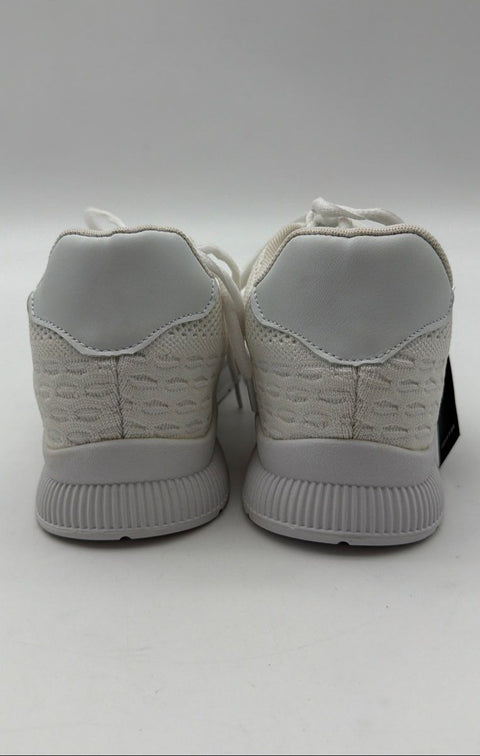 Conzuri White Knit Height Increasing Lifestyle Running Sneakers Men's Size 8.5
