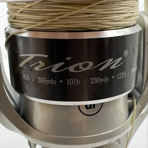 Pflueger Trion TRI40 Spinning Reel 5.2:1 Gear Ratio Silver