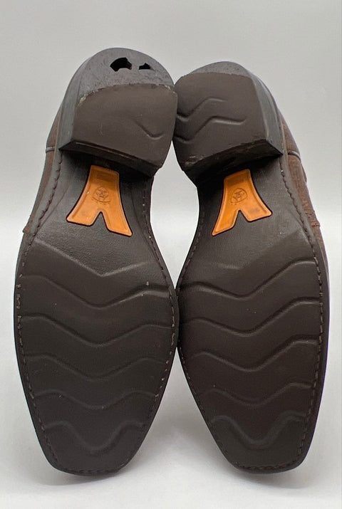 Ariat 34824 Distressed Brown Leather Western Cowboy Boots Men's Size 11 D