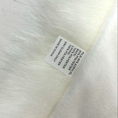 NWT Tulip Bridal Ivory Faux Fur Stole Shawl Wrap Wedding Formal Size Small