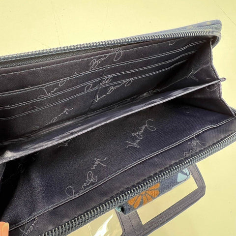 NWT Vera Bradley Java Floral Slim Saddle Bag Crossbody & Turnlock Wallet Set