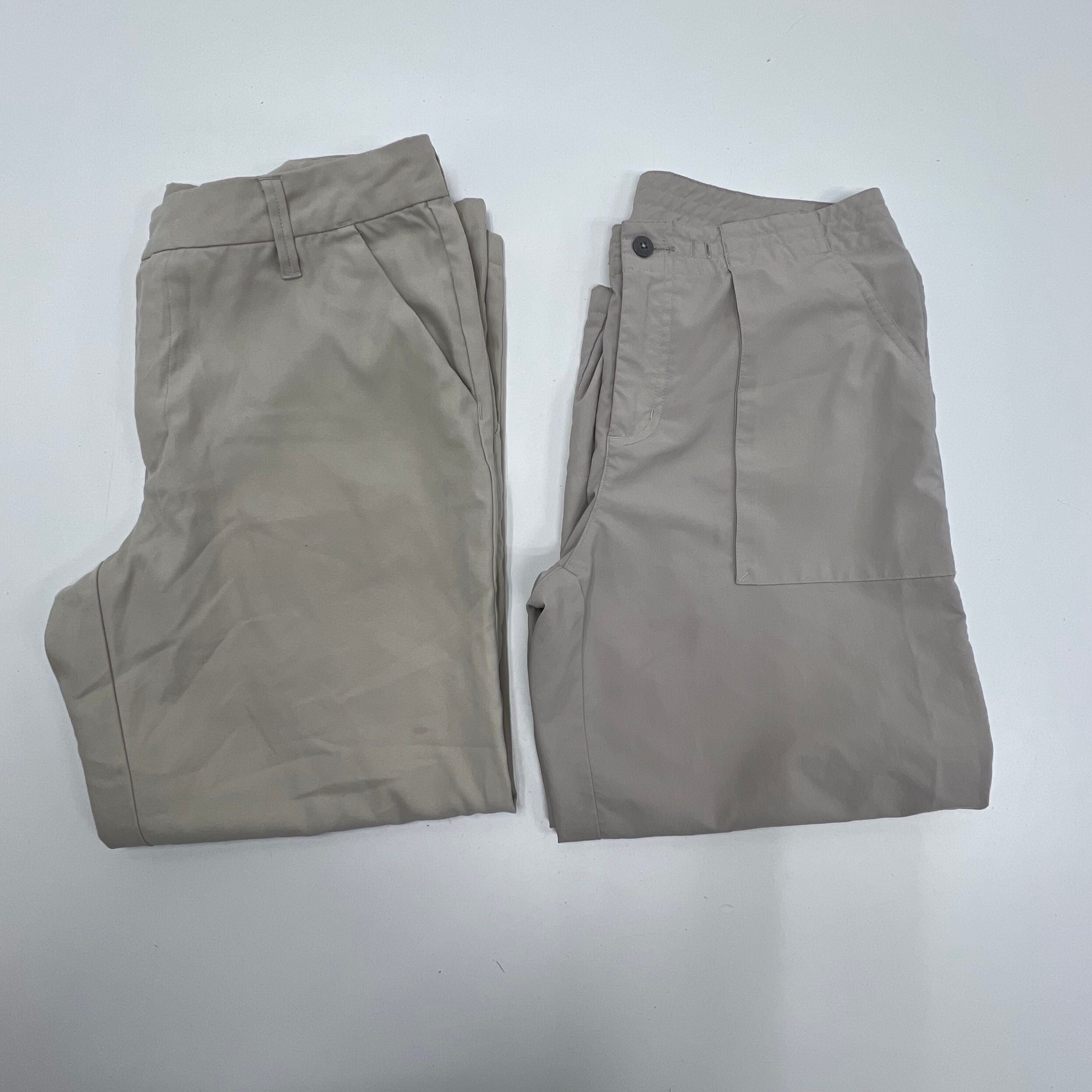 Patagonia Pants Lot 2 Pair Khaki Cargo Hiking Outdoor Women's Size 8 & 10
