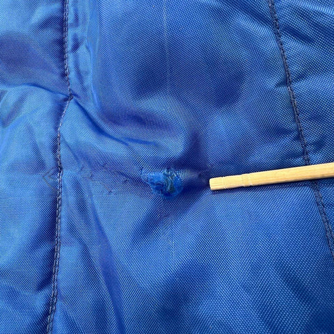 Vintage 70s JC Penney Snowmobile Quilted Puffer Snowsuit Jumpsuit Sz M