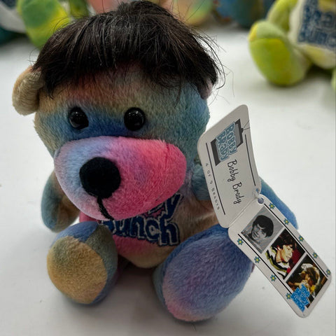 Plush Bear Lot The Brady Bunch TV Collectible 9 Pieces With Tags Vintage