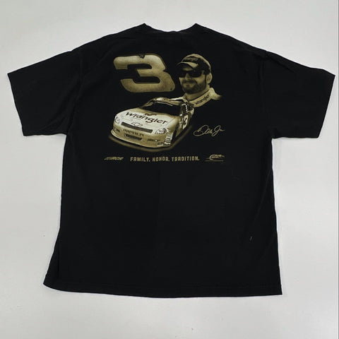 Vintage NASCAR Dale Earnhardt Shirts Lot of 2 Wrangler The Man Sz XL 2XL