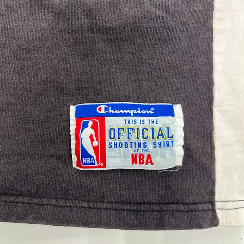 Vintage 90s Champion Chicago Bulls NBA Official Shooting Shirt Stitched Mens XL