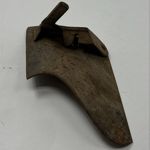 Vintage Cast Iron Agricultural Plow Share Point Moldboard Primitive Farm Tool