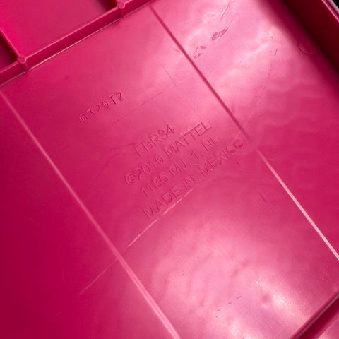 Mattel Barbie Pop-Up Camper RV Vehicle Playset Pink Expands Toy Doll House