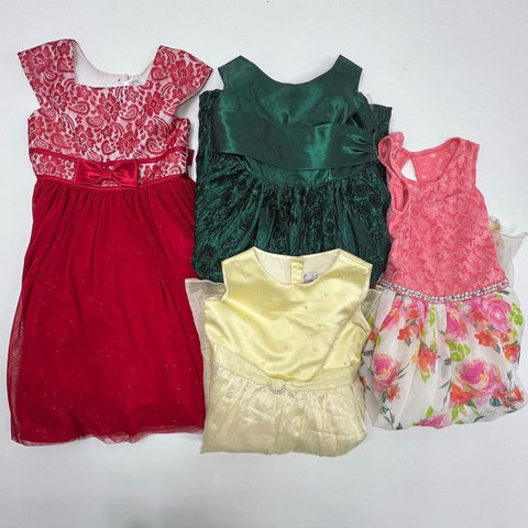 Lot 4 Girls' Formal Party Dresses Cinderella Speechless Multicolor Sz 8 10 12