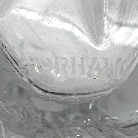 Gorham Crystal Decanter with Stopper Square Spirits Whiskey Bottle 10 Inch