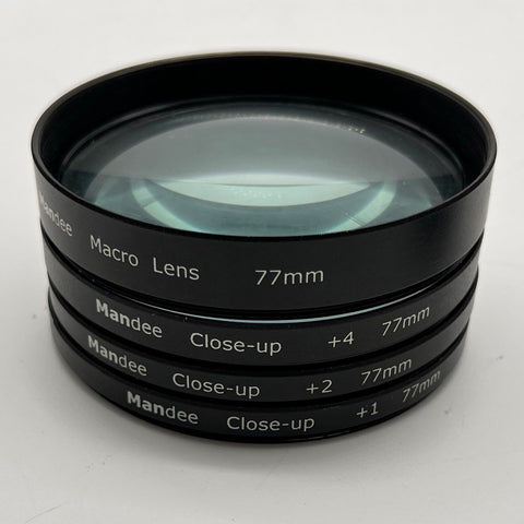 Altura Tiffen Mandee Lens Filter Lot 8 Pieces 77mm 62mm Close-Up Polarizer