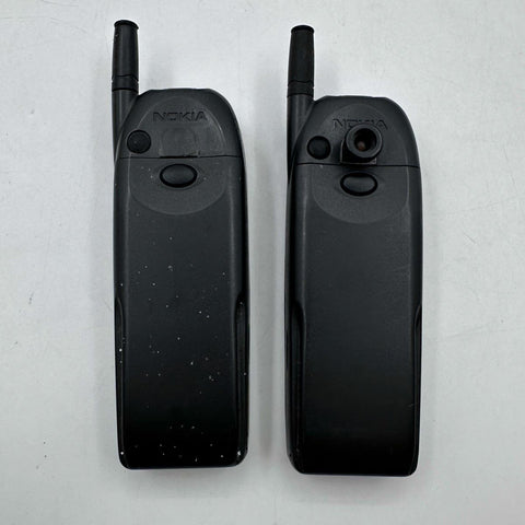 Vintage Nokia 5185i Cell Phone Lot of 2 Patterned Covers Chargers Box Tested