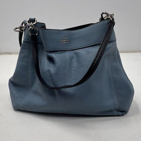 Coach Leather Purses Handbags Blue Hobo Black Crossbody Lot of 2