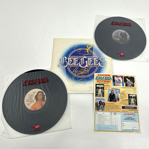 Bee Gees Greatest 2 LP RSO 1979 Gatefold With Inserts VG+