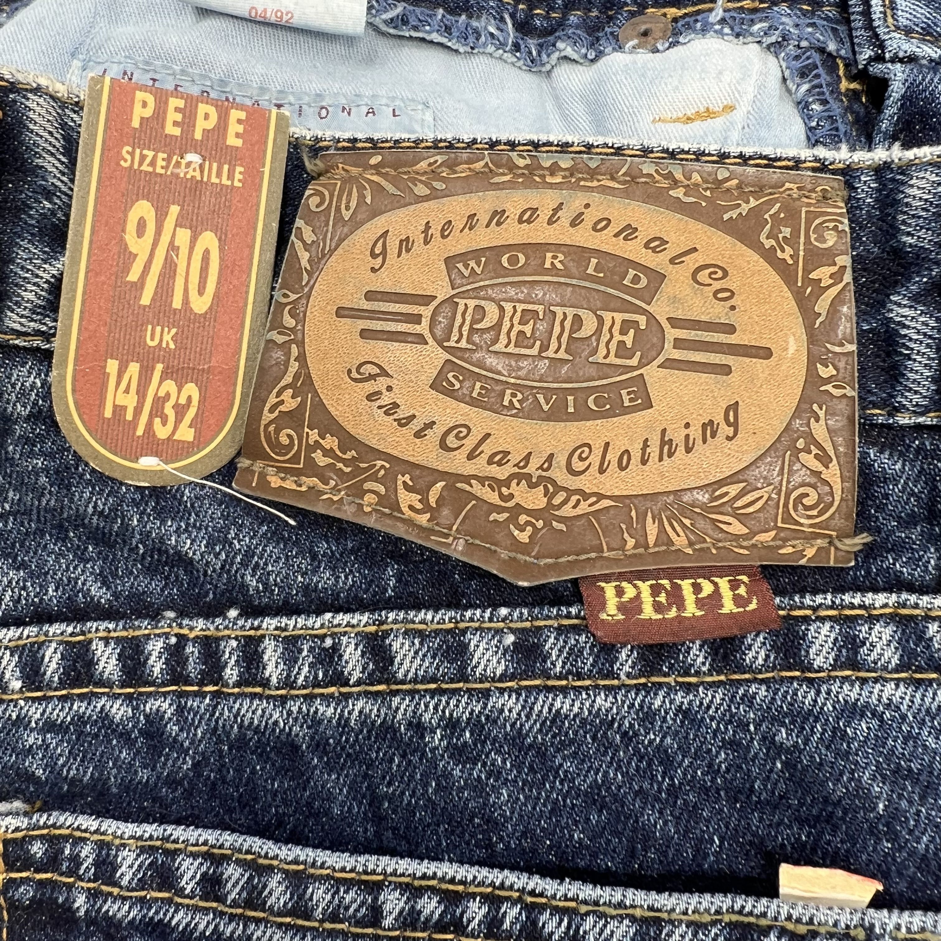 NWT Pepe II XL Betty Blue Jeans Women's Size 9/10