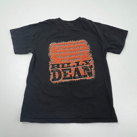 Vintage 1993 Billy Dean Billy the Kid Tour T-Shirt Single Stitch Hanes Sz M