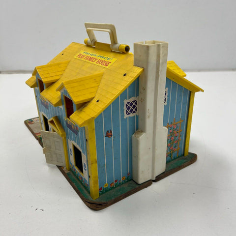 Vintage 1970s Fisher-Price Play Family House #952 Little People Dollhouse