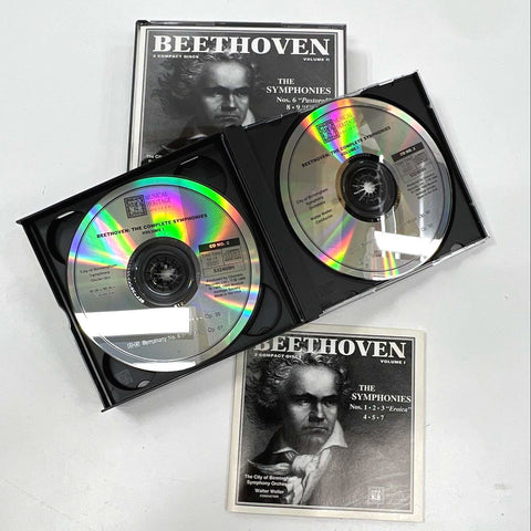 Beethoven The Complete Symphonies CD Lot Vol 1 & 2 Musical Heritage Society