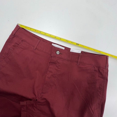 Nike SB Men's Dark Team Red Ripstop Skate Pants Straight Leg Size 36 NWT