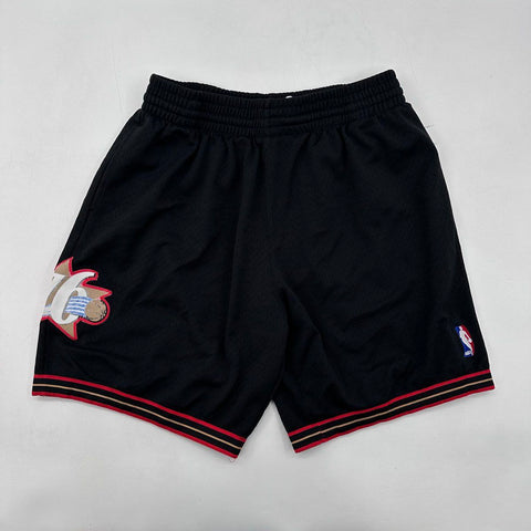 Mitchell & Ness Men's Philadelphia 76ers Hardwood Classics Shorts Black Sz L
