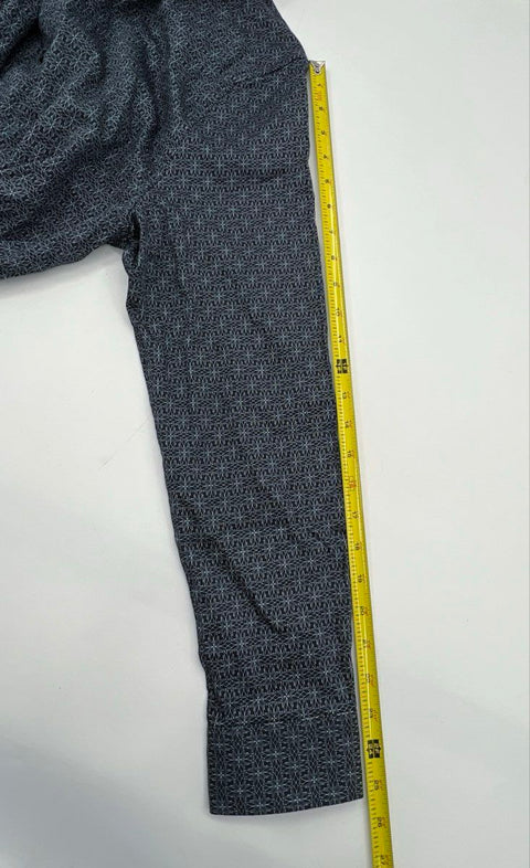 Ted Baker Men's Navy LS Star Geo Print Slim Fit Long Sleeve Shirt Sz 3 NWT