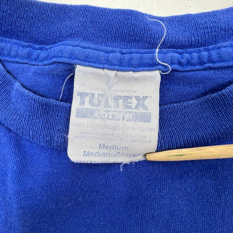 Vintage 1998 Sammy Sosa 66 HR Tour Chicago Cubs T-Shirt Double Sided Sz M