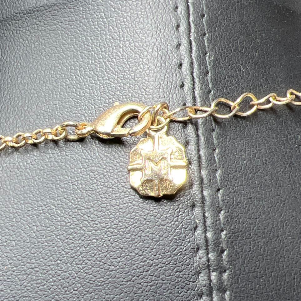 2 Monet Statement Chain Necklaces Silver & Gold Tones