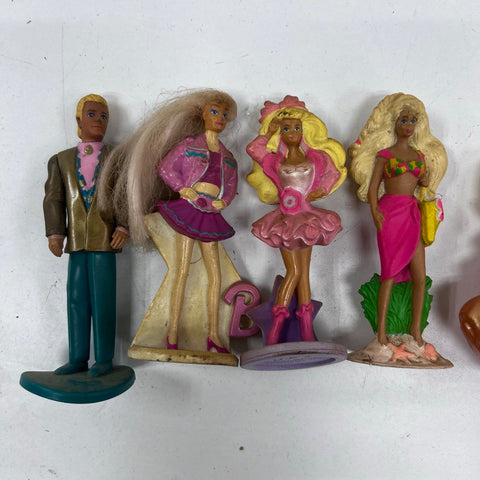 Barbie Mattel Figurine Lot McDonald's Happy Meal Toys 10 Pieces Vintage 1991 92