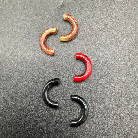 Vintage Crown Trifari Signed Interchangeable Gold Tone Clip Earrings Box Set