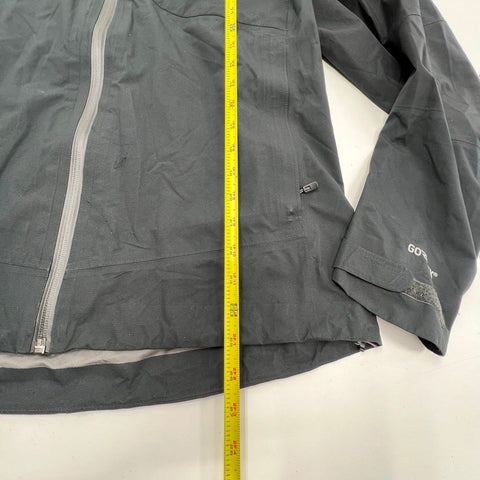 REI Co-op Black Gore-Tex Hooded Waterproof Rain Jacket Women's XL