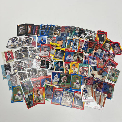 Ken Griffey Jr Pedro Martinez 100+ Card Lot MLB Baseball 90s 2000s Topps Fleer