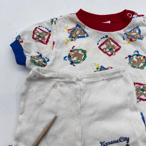 Vintage 80s 90s OshKosh Celebrity Kids Boys Clothing Lot Shirts Pants Sz 6-12M