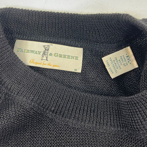 Lot of 3 Vintage Sweaters St Croix Fairway Greene Tail Pullovers Men's S XXL