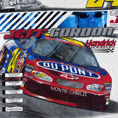 Vintage Y2K Chase Authentics Jeff Gordon Men's NASCAR DuPont #24 Shirt 2XL