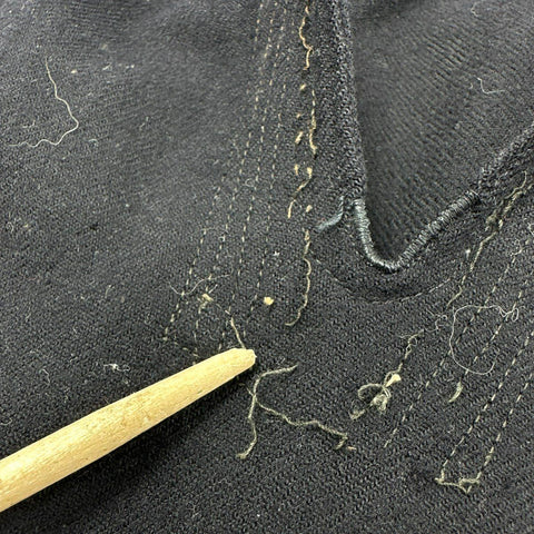 Vintage 1940s US Navy WWII Wool Sailor Jumpers Ruptured Duck Bullock Lot 2 Sz S