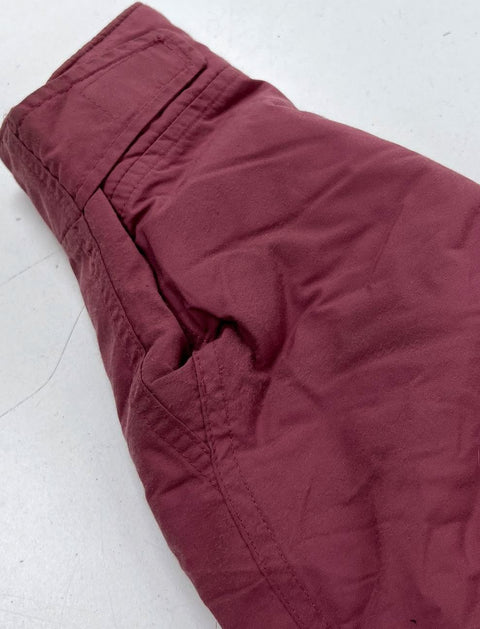 Vintage 80s LL Bean Mauve Baxter State Parka Insulated Hooded Jacket Womens L