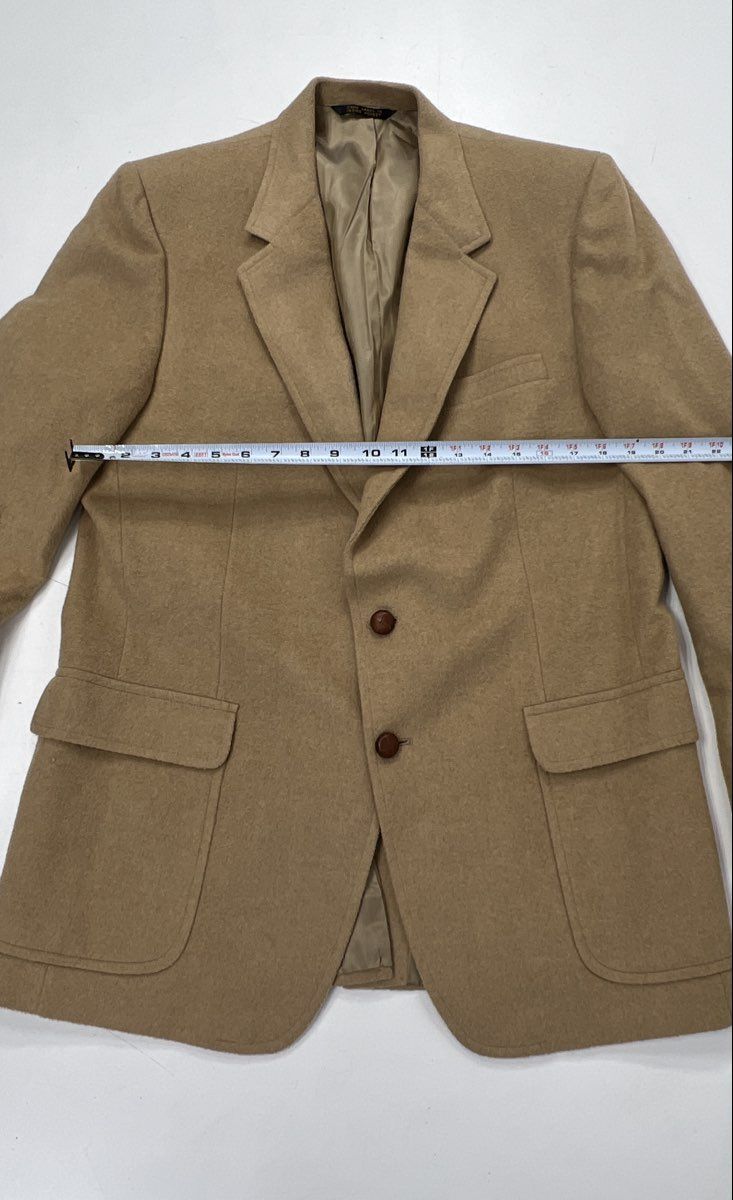 Vintage 80s Sulgrave 100% Camel Hair Blazer Sport Coat Parsow's