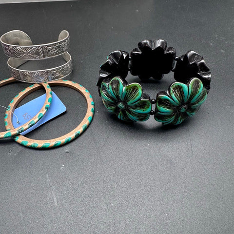 Charming Charlie Disney Costume Jewelry Lot 22pc Bangles Cuffs Bracelets