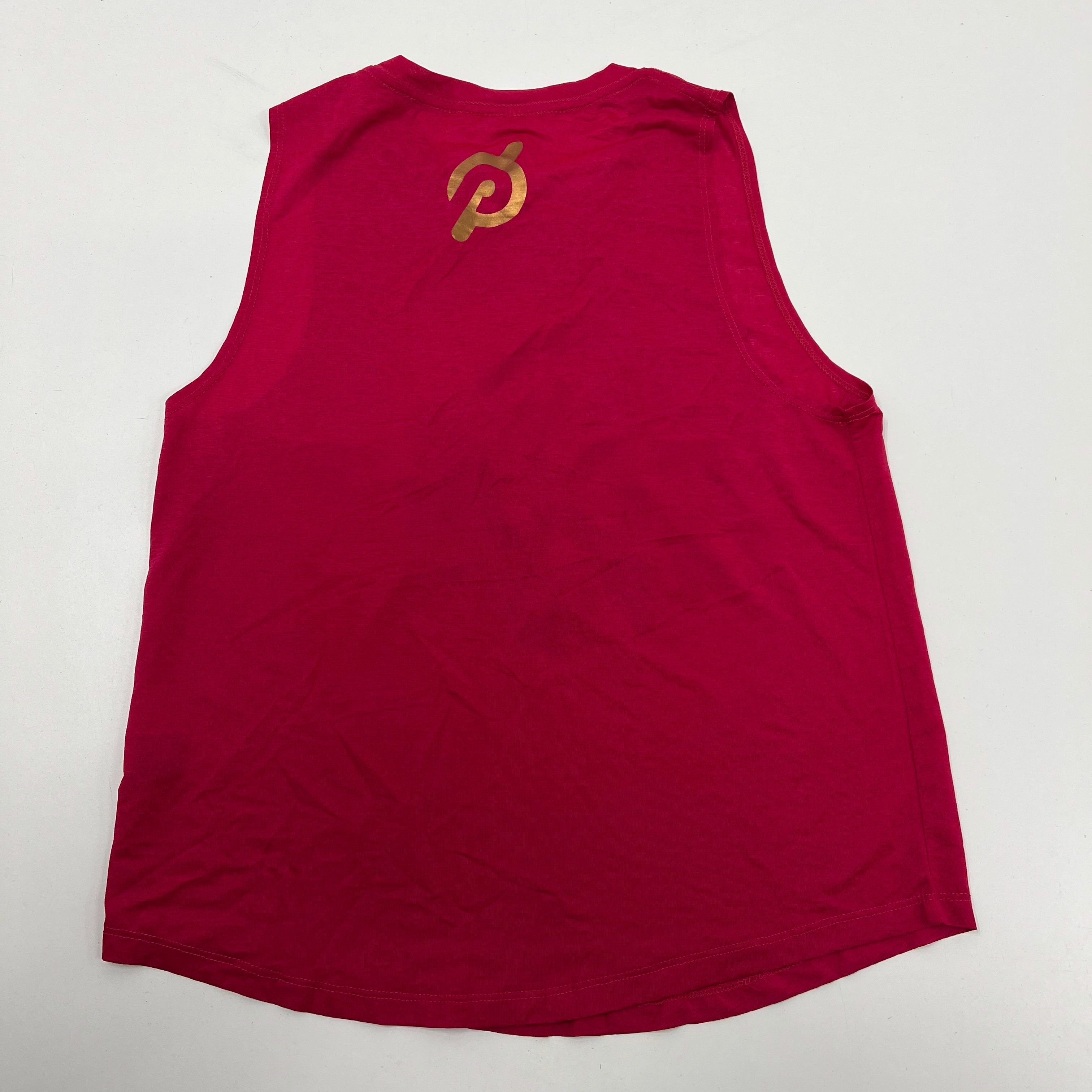 NWT Spiritual Gangster x Peloton Berry Pink Active Muscle Tank Top Women Medium