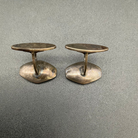 Vintage RL Denmark Sterling Silver 925 Mid Century Modern MCM Cufflinks 11.5g