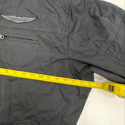 Harley-Davidson Genuine MotorClothes Canvas Moto Jacket Embroidered Sz 5XL