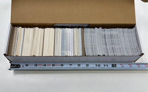 Mixed Sports Card Lot 1980s-2024 Topps Panini Fleer Score 4 Lbs See Photos