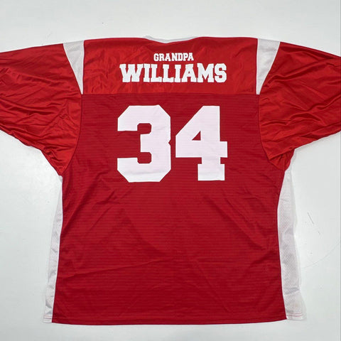 Teamwork Athletic Cards Grandpa Williams 34 Football Jersey Sz 4XL
