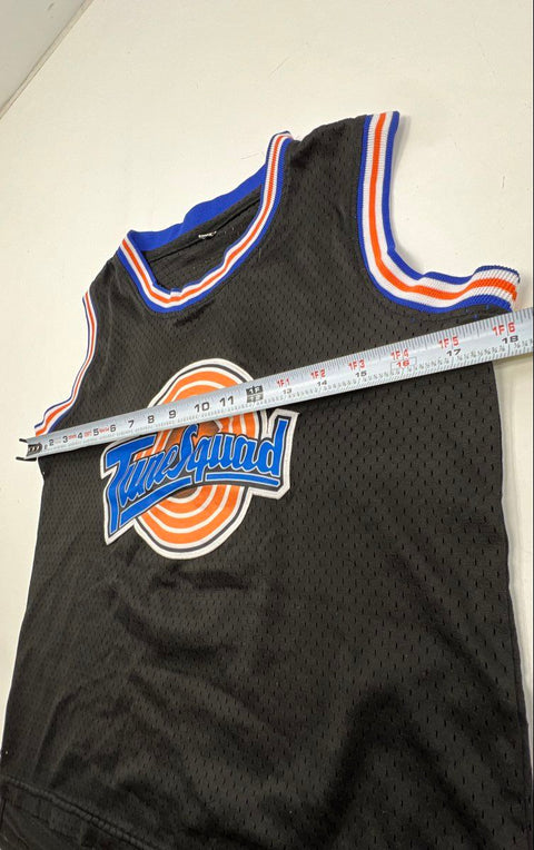 Space Jam Tune Squad Lola Bunny #10 Basketball Jersey Black Mesh Sz XS
