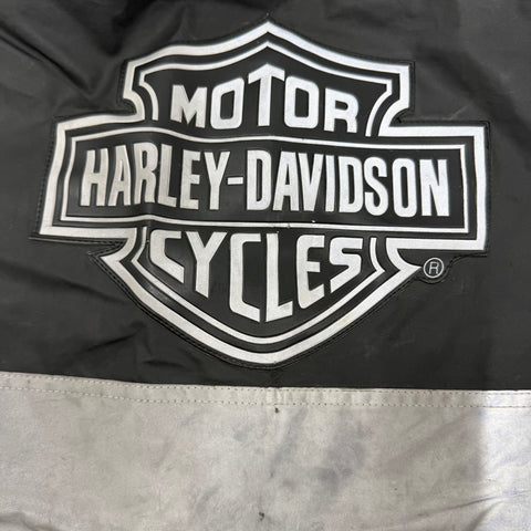 Harley-Davidson Y2K Black High-Visibility Reflective Vest Men's Universal