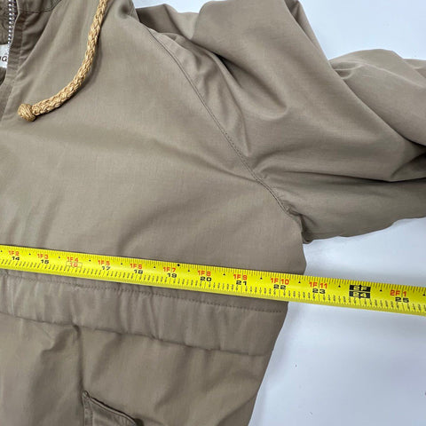 Vintage 70s Zero King Sherpa Lined Hooded Jacket Talon Zipper USA Sz 42