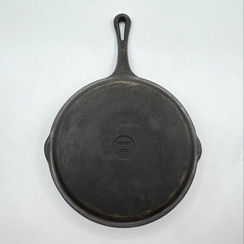 Keilen Ltd 12 Inch Cast Iron Skillet 17" Overall Length Dual Pour Spouts