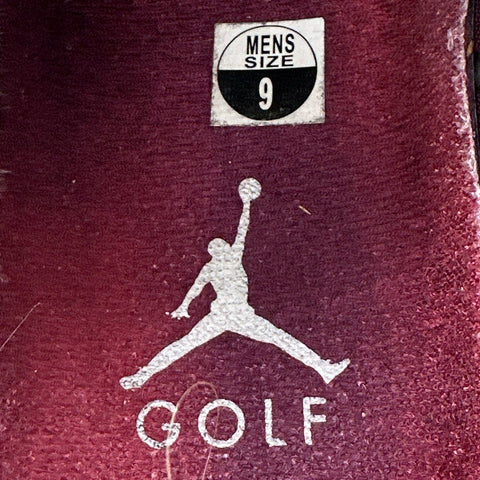 Nike Air Jordan 6 Retro Low Golf Bordeaux White Size 9