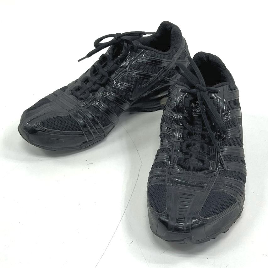 Nike Air Max 90 Current Triple Black Running Shoes 2008 Vintage Mens 8.5
