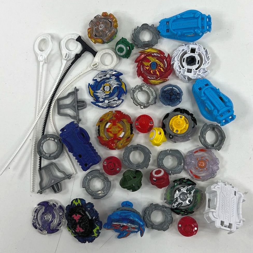 Children's Beyblade Toys Assorted Parts & Pieces Lot